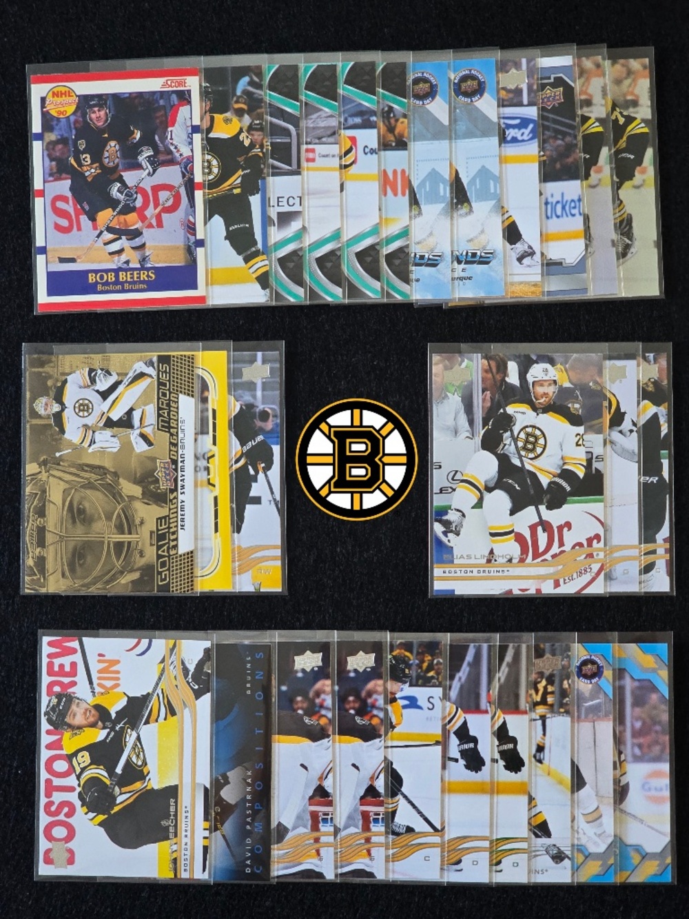 🐻 25+ Boston Bruins NHL Trading Card Lot